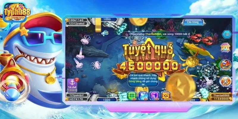 Giới thiệu về game bắn cá H5 tại nhà cái Typhu88