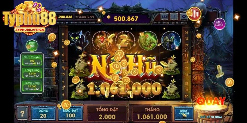 Nổ Hũ Typhu88 mang đến cơ hội đổi đời có 1 không 2